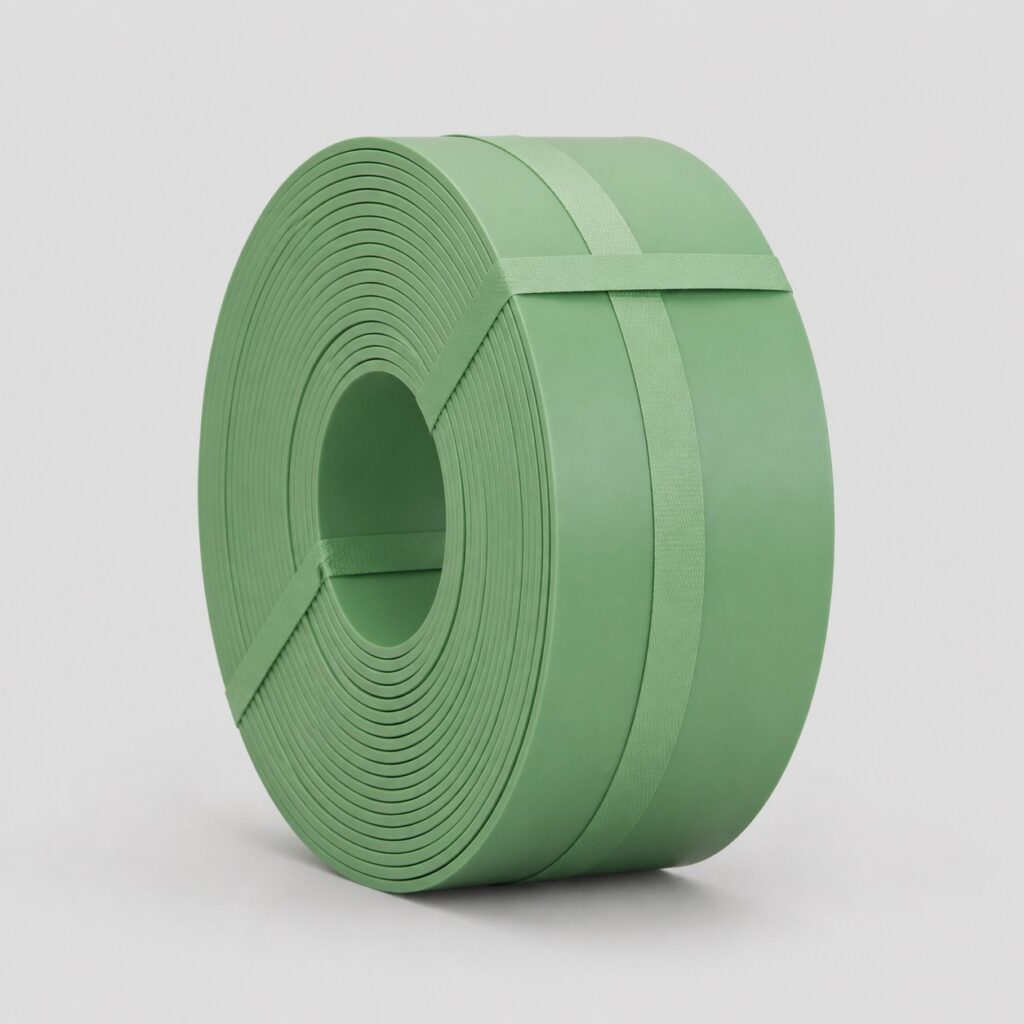 Rouleau compact de bordure de jardin en plastique vert clair