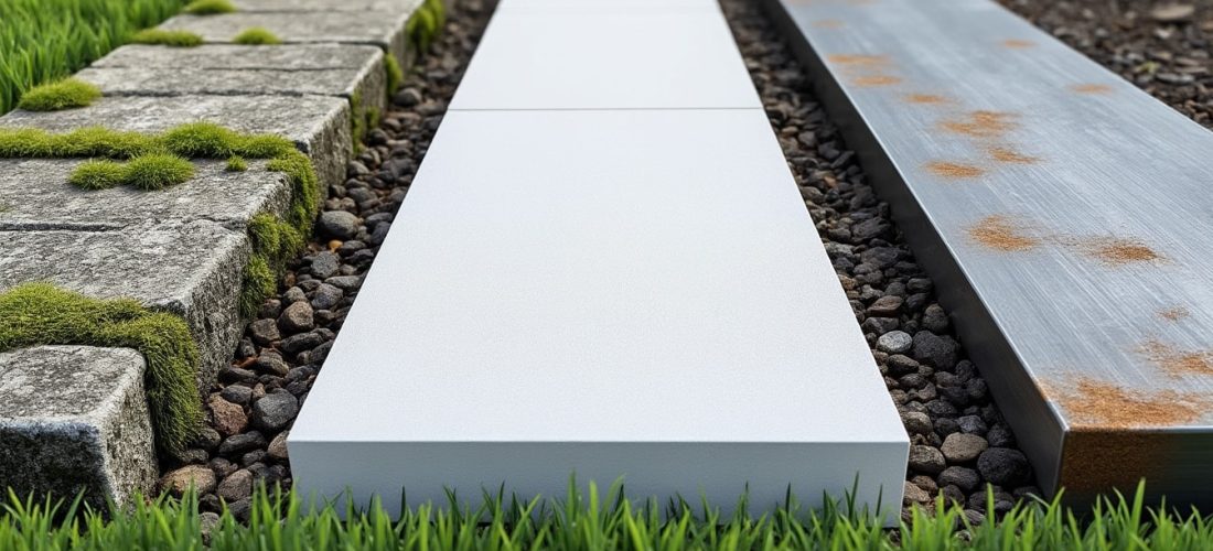 découvrez la durabilité des bordures en béton, pvc et acier : avantages, résistance et longévité de chaque matériau pour choisir la meilleure option.