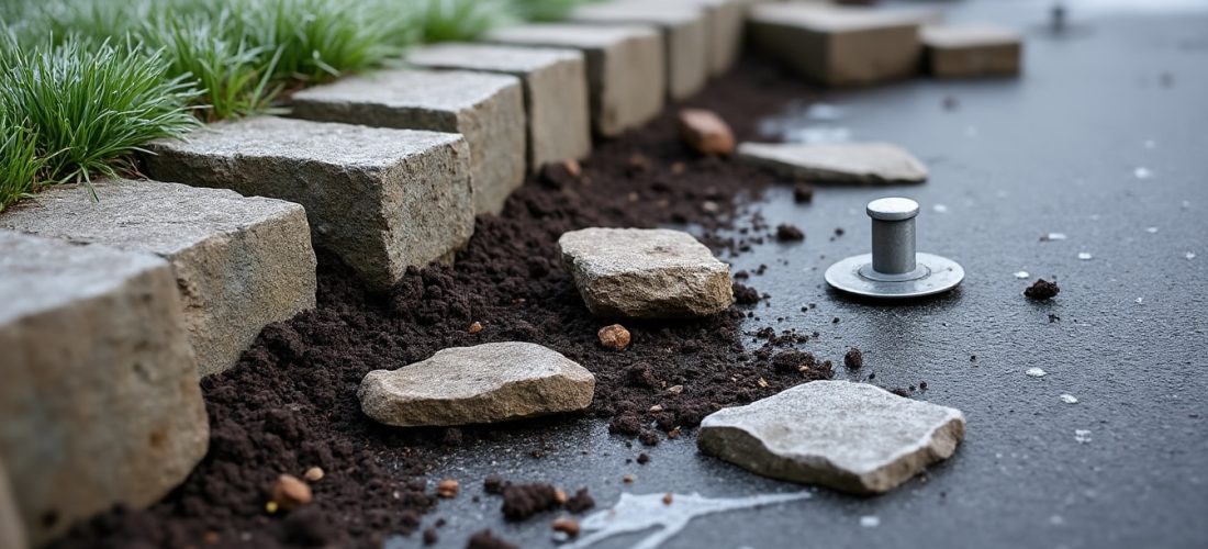 découvrez pourquoi une bordure bouge ou ressort avec le gel et comment améliorer son ancrage pour la stabiliser durablement.